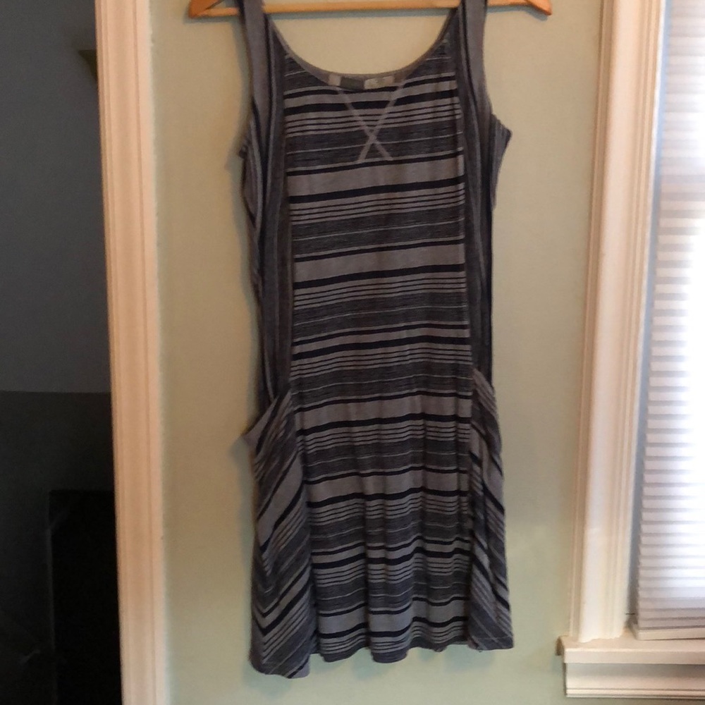 Athleta sz s. Striped dress